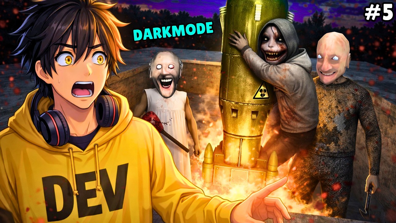 GRANNY ARRIVAL | NEW NUKE ENDING [ DARK MODE ]