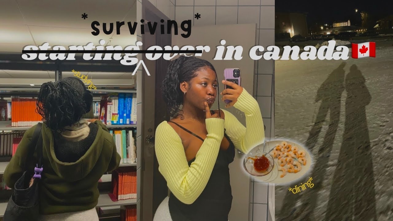 Days in the life an International Student in Canada 🇨🇦📚