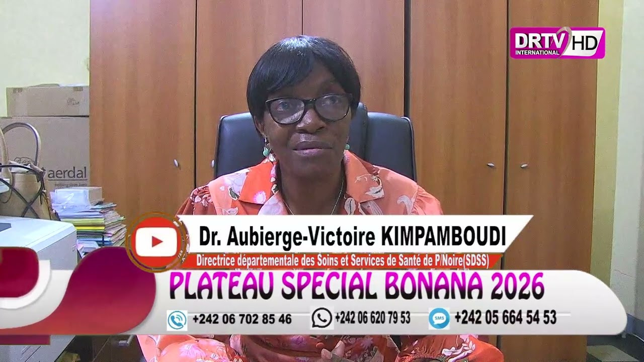 Interview avec la Directrice départementale de santé pointe noire 
