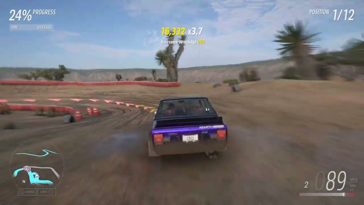 Forza Horizon 5 Gameplay / 1980 Abarth Fiat 131  / Rally Adventure DLC / 4K