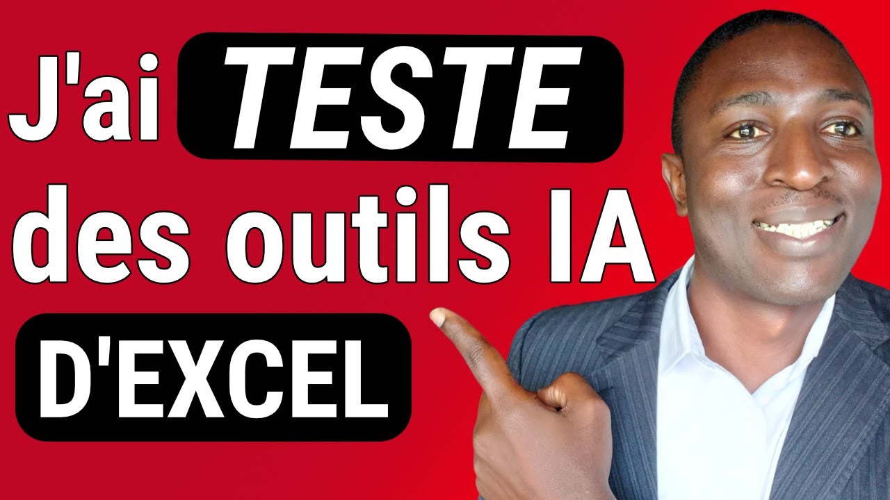 Testez ces outils d'INTELLIGENCE ARTIFICIELLE sur excel pour gagner en efficacité