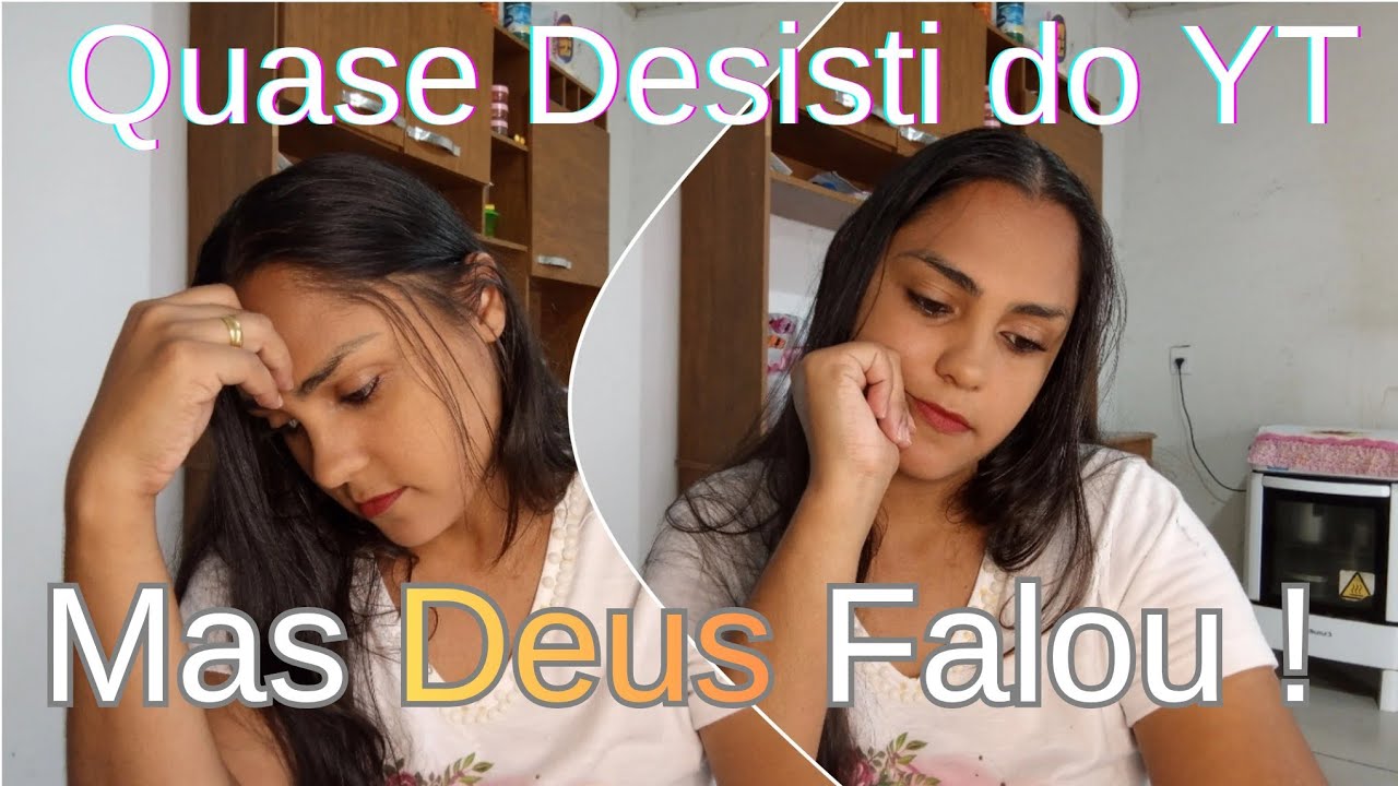 Eu precisei me afastar do YT… mas Deus falou comigo na tempestade! 😭🙏🏽