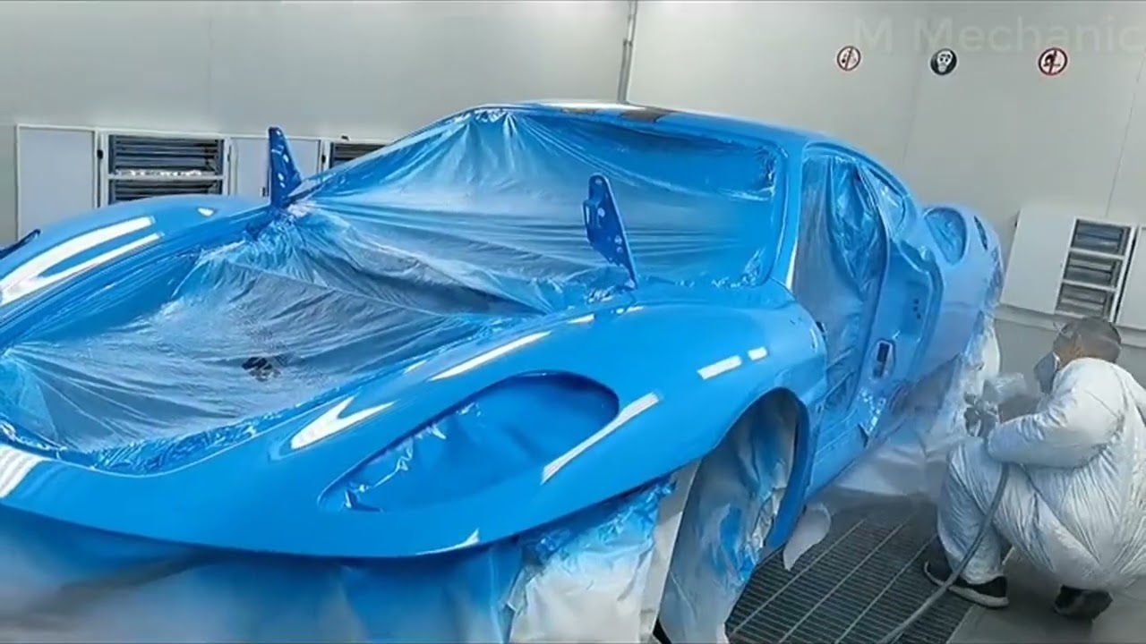 Восстановление FERRARI F430 за 8 минут.