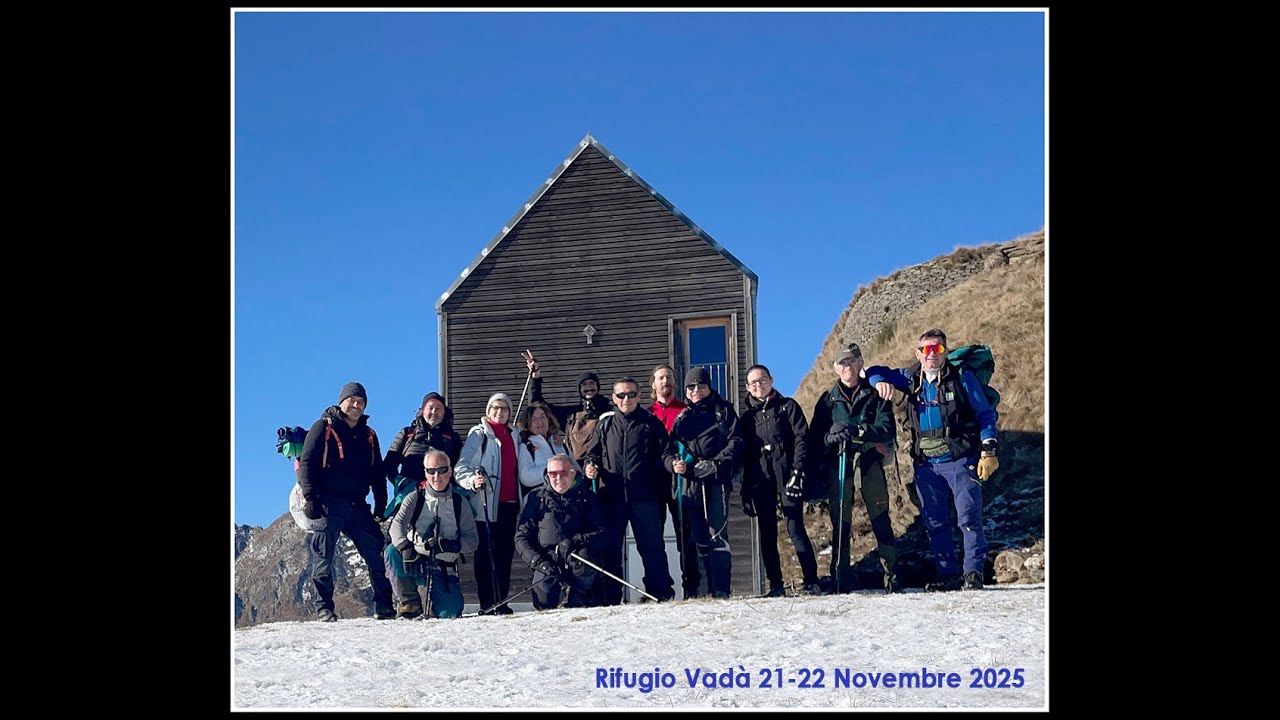 21 22 Novembre 2025   Rifugio Vadà   Arizzangeles team