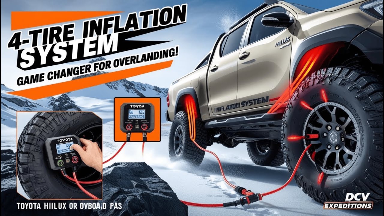 LoneWolf's 4-Tire Inflation System Tested At 12000 Feet in -12°C | DCV Expeditions