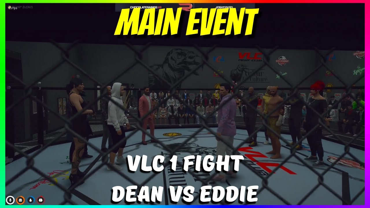 VLC 1 Dean VS. Eddie MAIN EVENT Fight | GTA 5 RP NoPixel