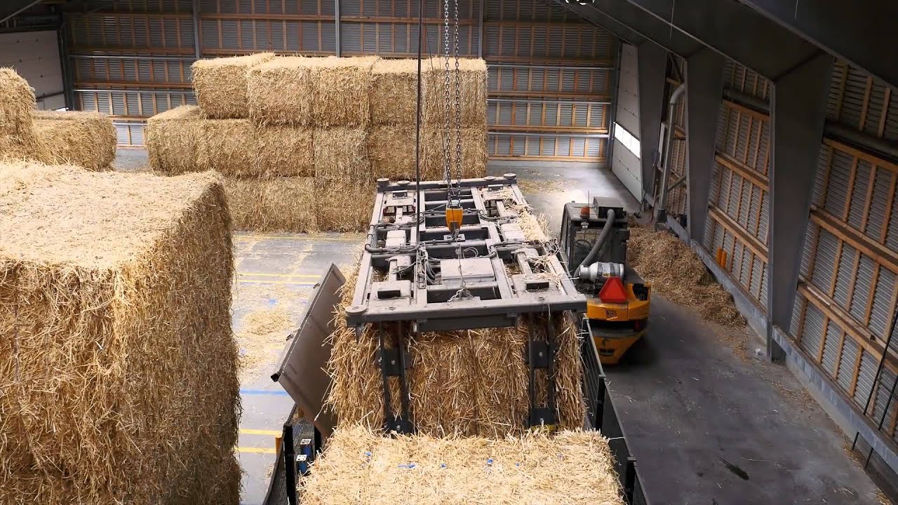 Passat boiler, District Heating System 1 MW Straw Boiler   Denmark HD