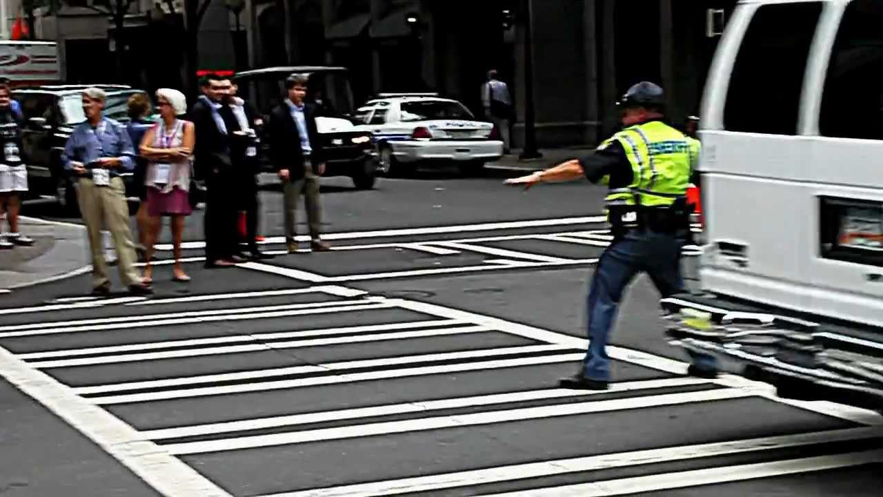 Funny DNC traffic cop
