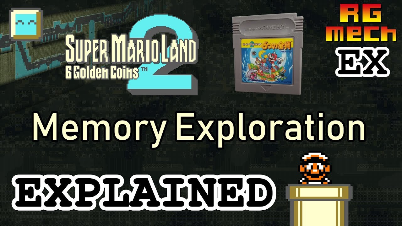 Super Mario Land 2 — исследование памяти