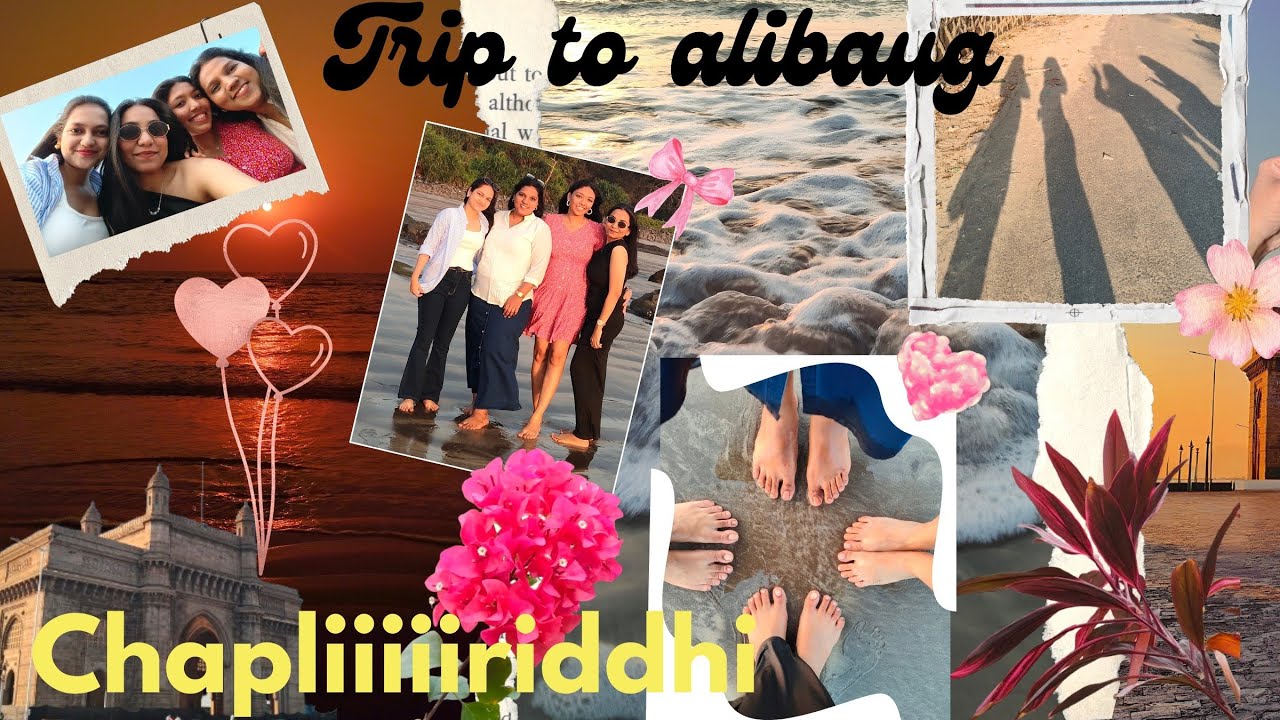 Trip to alibaug 🌊👒🐚| Batchlorate patry🎉| Vacation 🌅