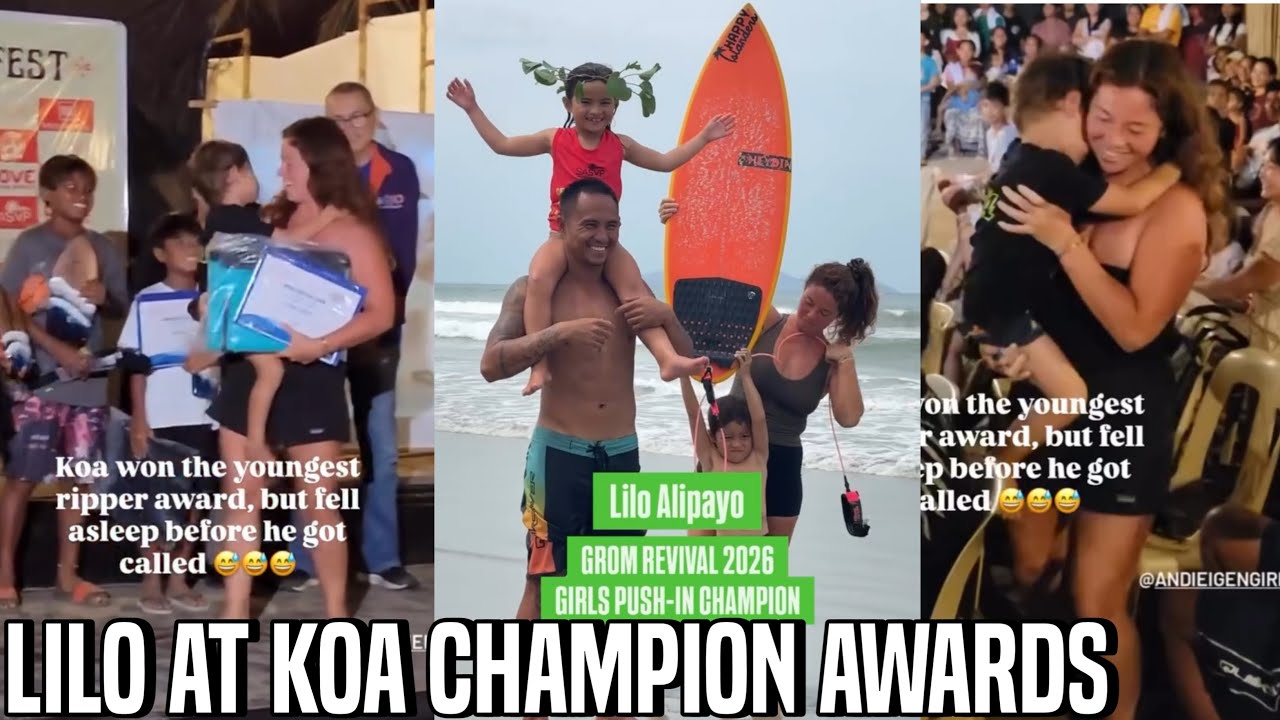 Andi Eigenmann at Philmar Halos Mapa-IYAK sa Pagkapanalo ng ANAK nasi Lilo at Koa Alipayo ♥️