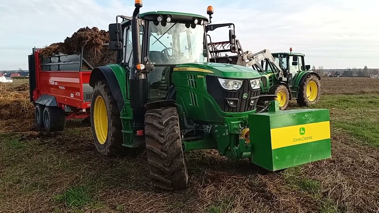 Orka & obornik 2022 John deere 6120m & 6230 PREMIUM MX T10 Unia Tytan Premium 10TD