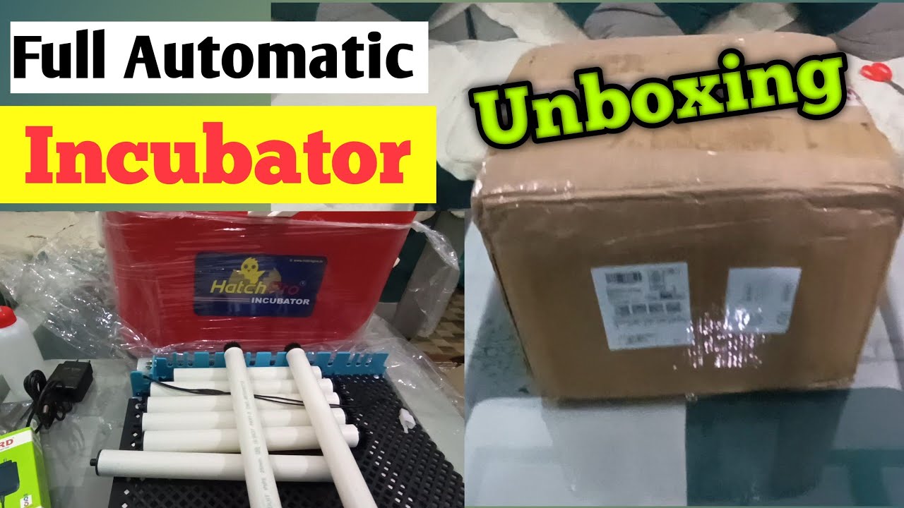 UNBOXING | Incubator 36 Eggs Fully Automatic