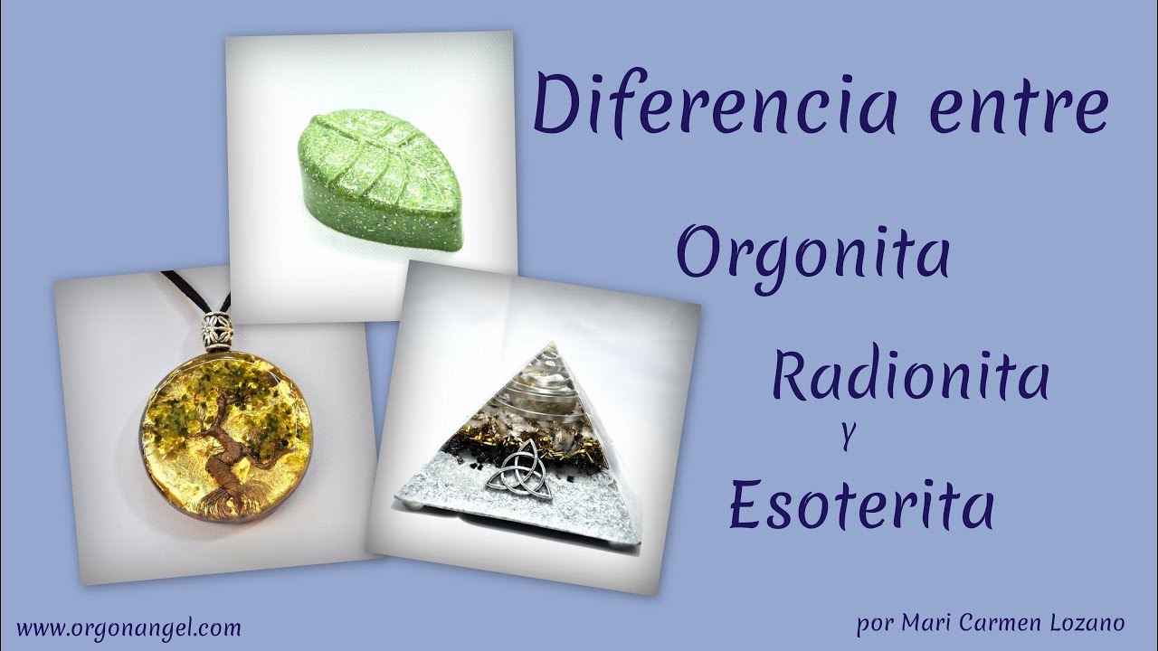 Orgonita, Radionita y Esoterita al detalle - por Orgonangel