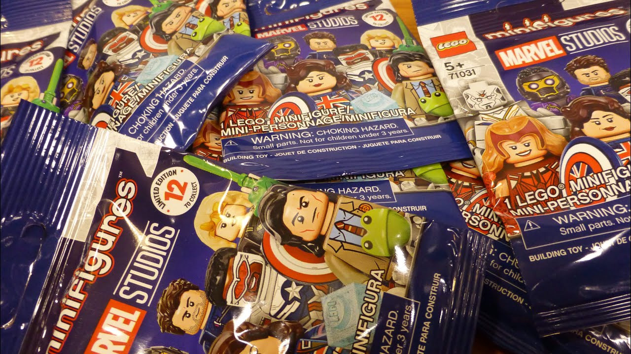 Opening 11 Lego Marvel Studios CMF Blind Bags