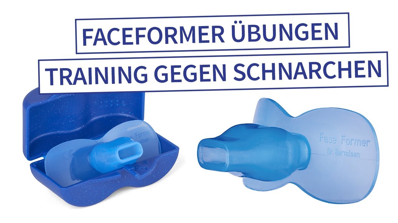 FaceFormer &Uuml;bungen - effektives Training gegen Schnarchen