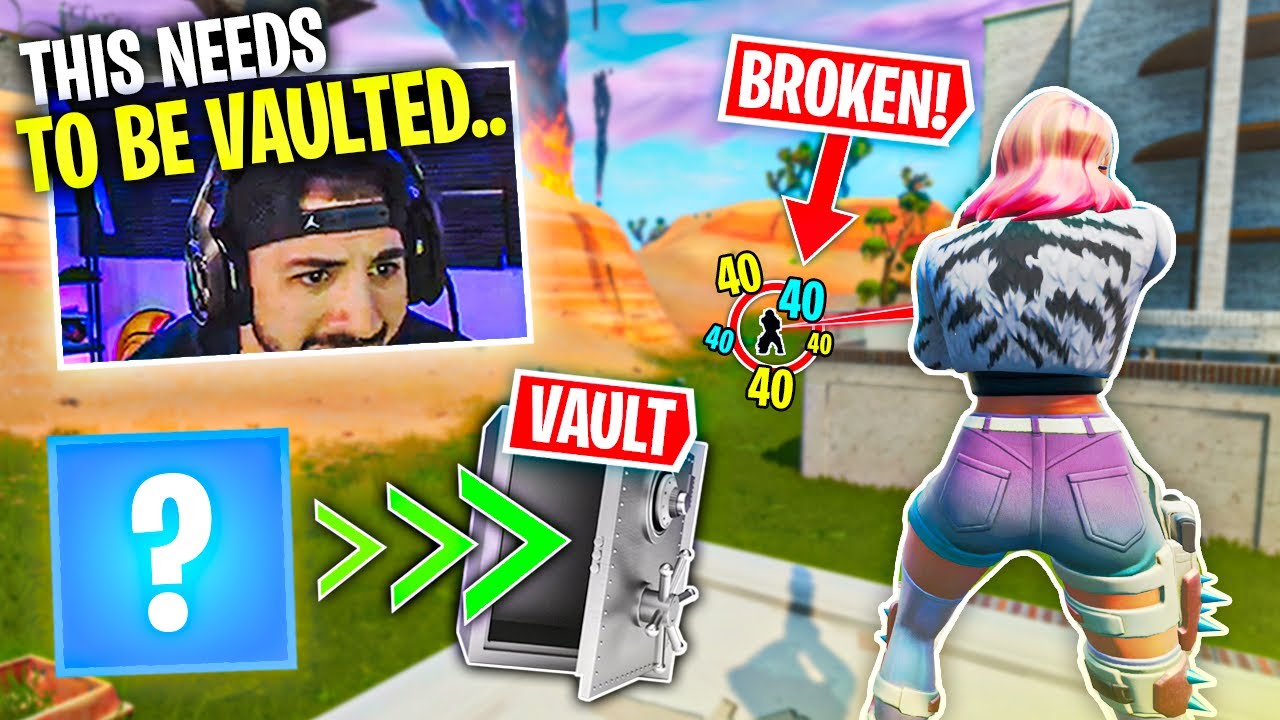 They Returned The WRONG Weapon.. It Needs To Be VAULTED! (Fortnite Battle Royale)