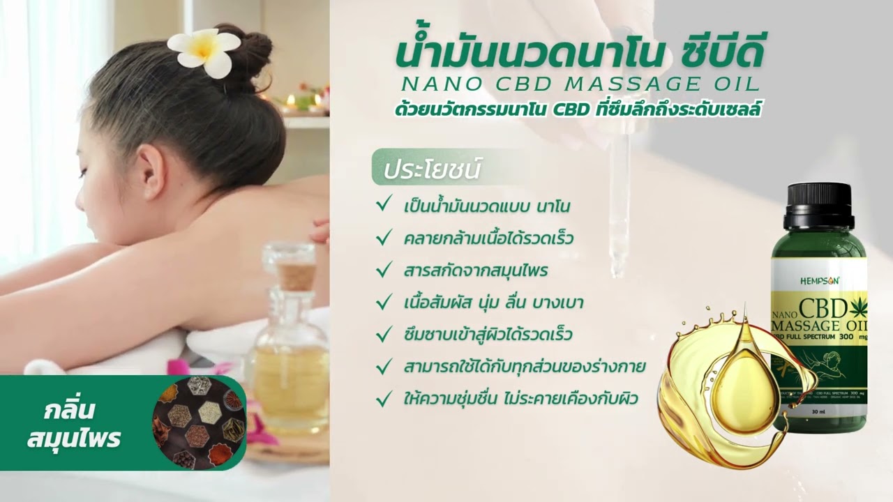 Massage CBDoil