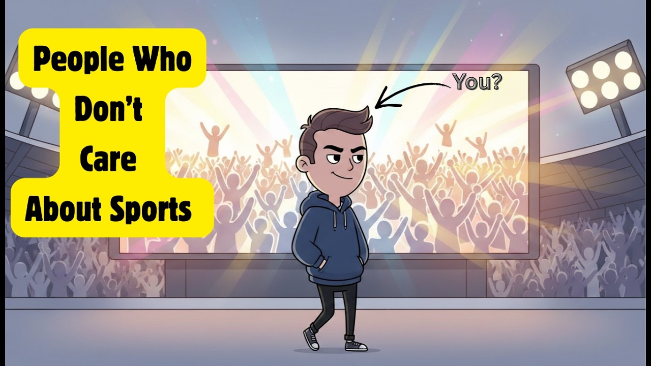 Psychology of People who don't Obsess Over Sports