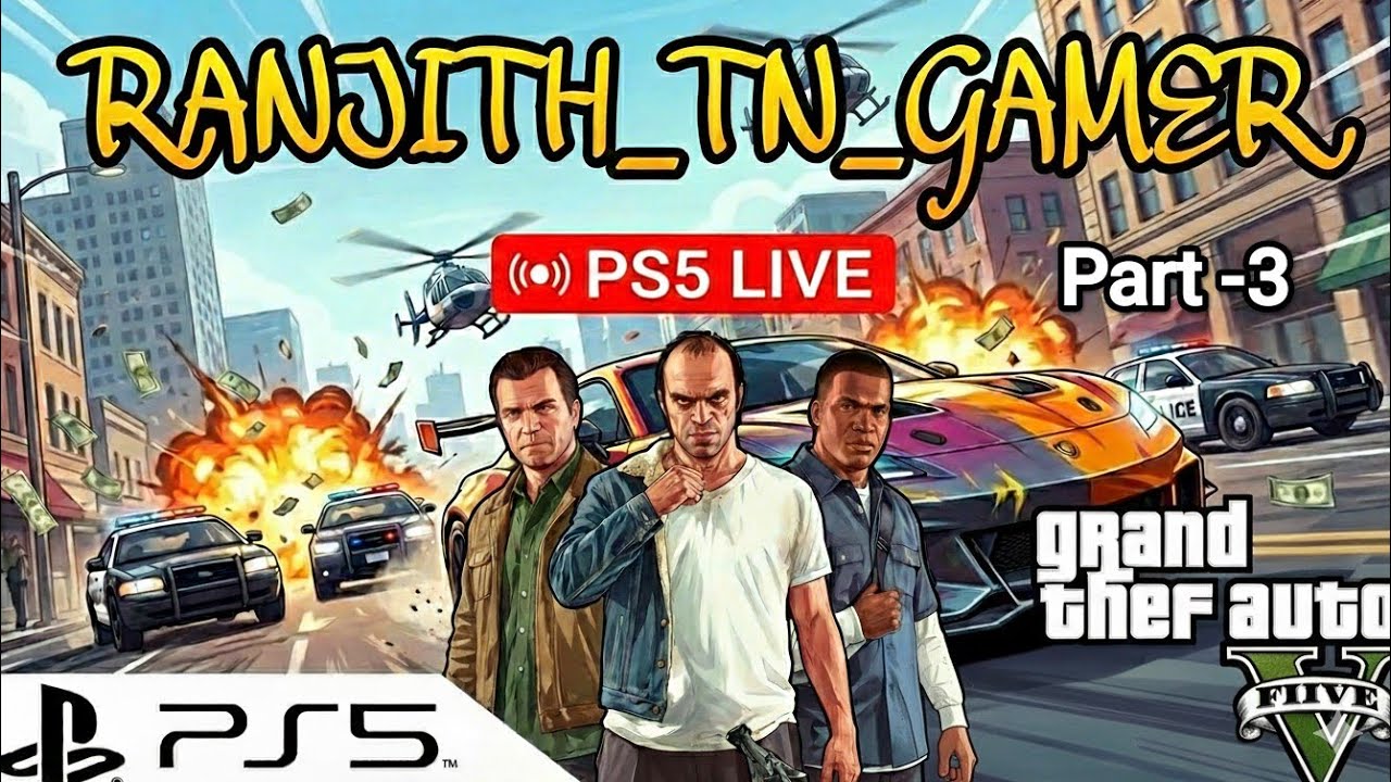 PS5: GTA 5 STORY MISSIONS-PART 3️⃣