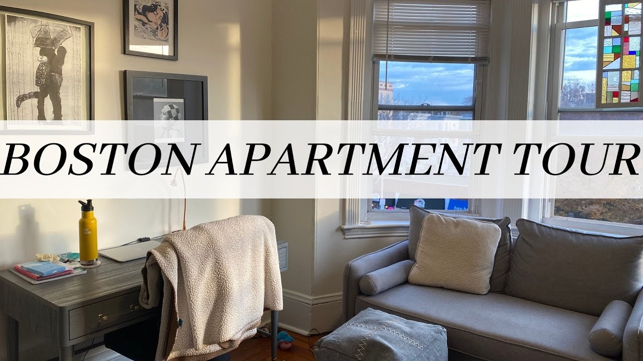 boston apartment tour | 1 bedroom 800 sq ft
