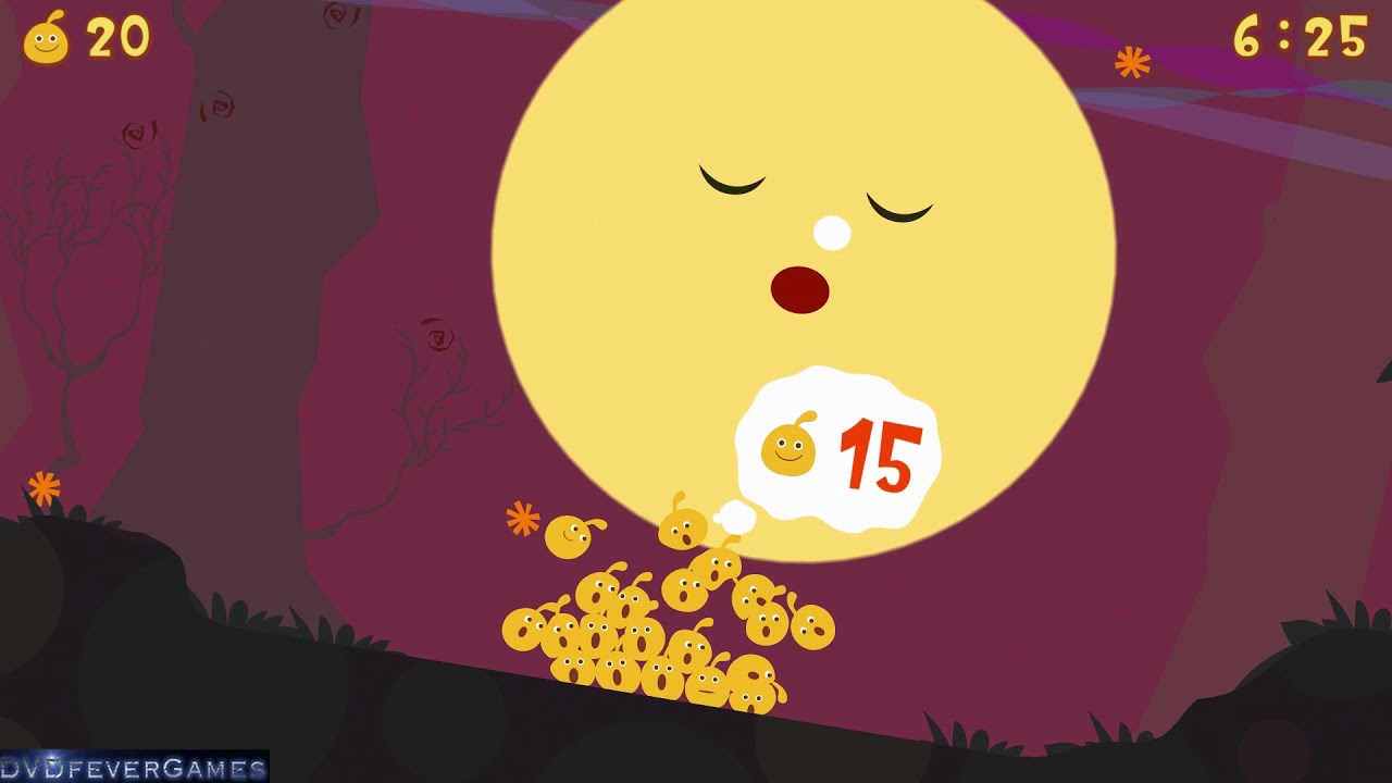 LocoRoco PS4 World 1 Level 8 - all fruits and pickories (1080p HD, 60fps) (PSP game) - DVDfeverGames