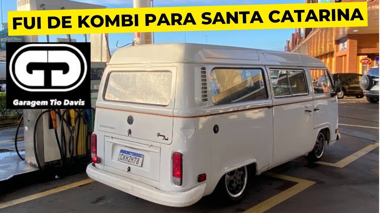 Viagem de Kombi sozinho para Santa Catarina - 600 km de muita aventura