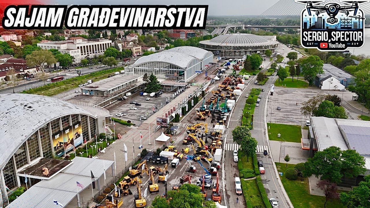 SAJAM GRAĐEVINARSTVA U BEOGRADU - kompletan obilazak, mehanizacija i oprema za kuće #beograd
