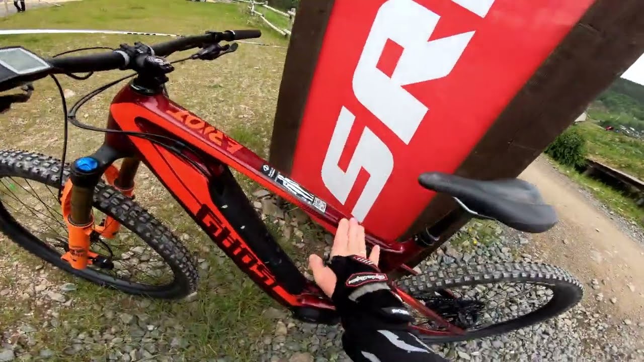 Testride beim IXS Dirtmasters 2022 in Winterberg | Testbike Ghost E Riot PRO | Bergauf ein HIT  #slx