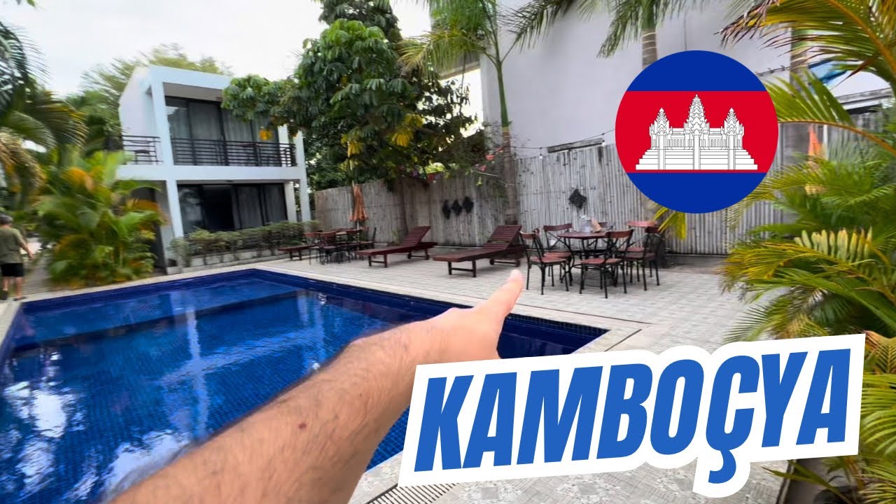 Phnom Penh’den Kampot’a nasıl gidilir? Havuzlu ev kiraladık! Fiyat ne kadar?
