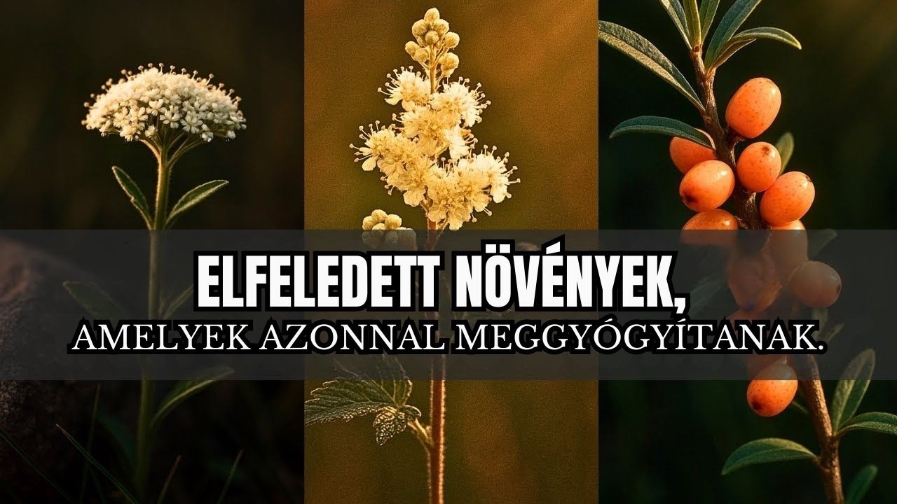 20 elfeledett gyógynövény, amely azonnal meggyógyít.