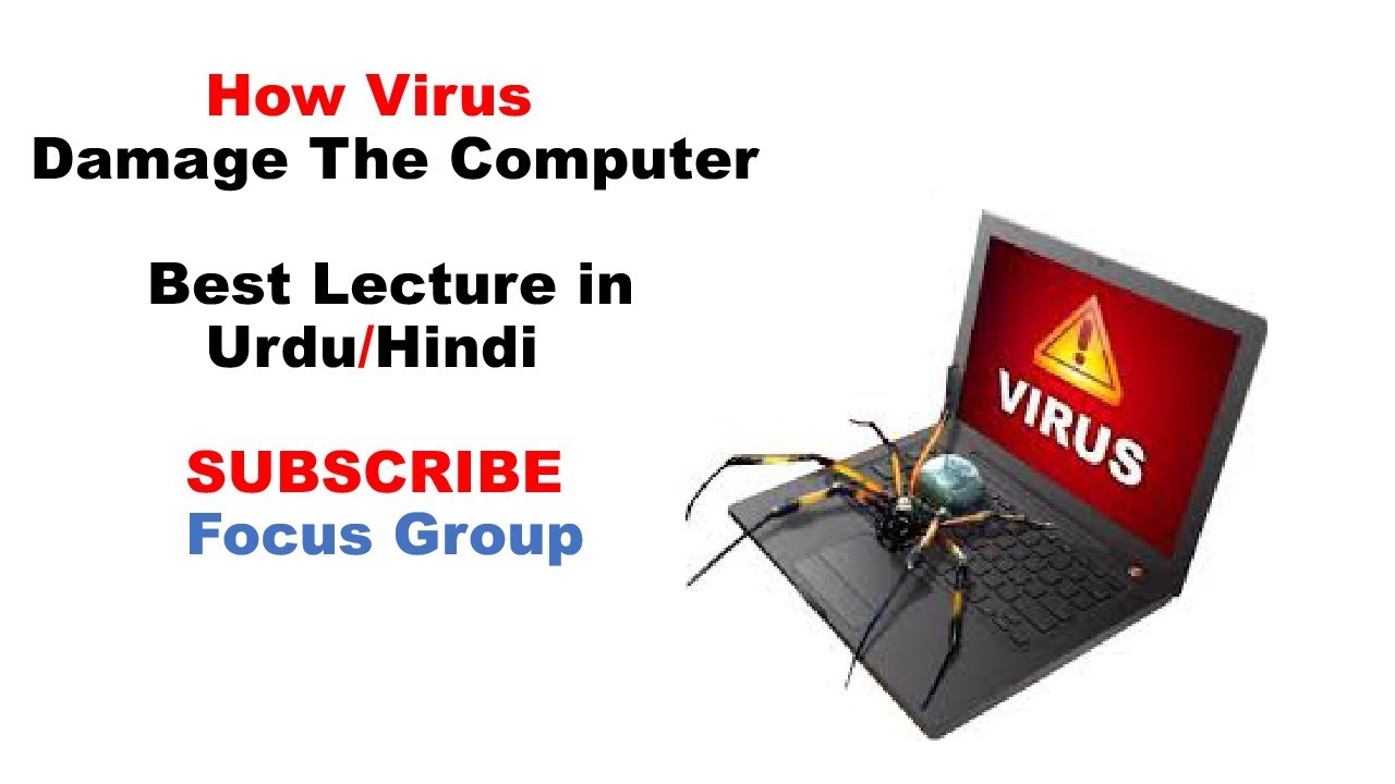 How Virus Damage The Computer || Computer Science || Lecture in Urdu/Hindi