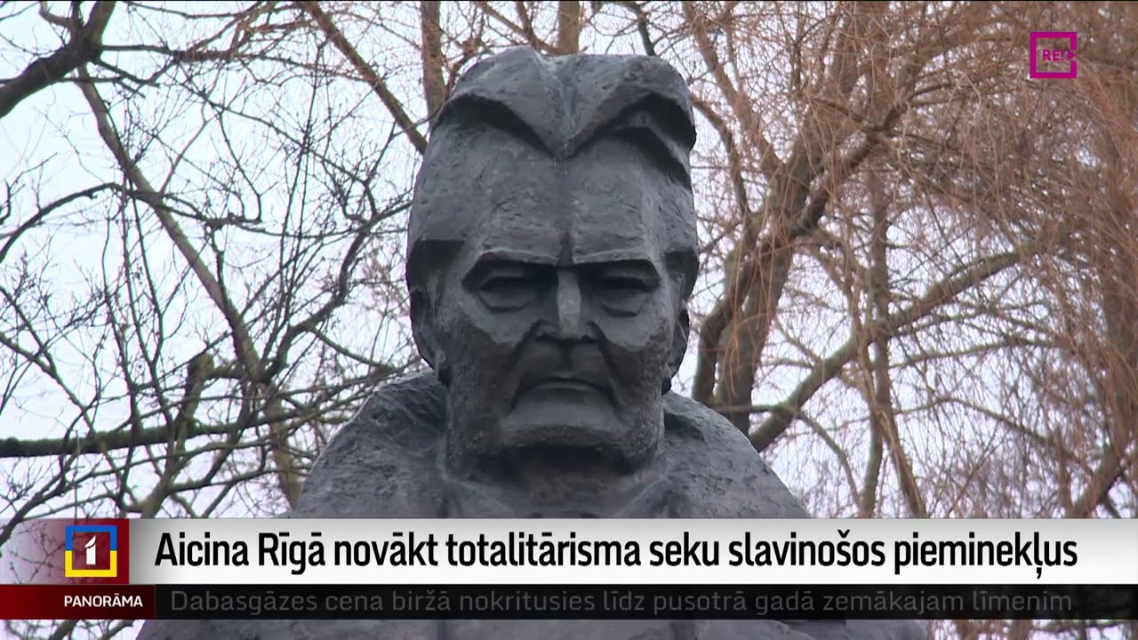 Aicina Rīgā novākt totalitārisma seku slavino&scaron;os pieminekļus