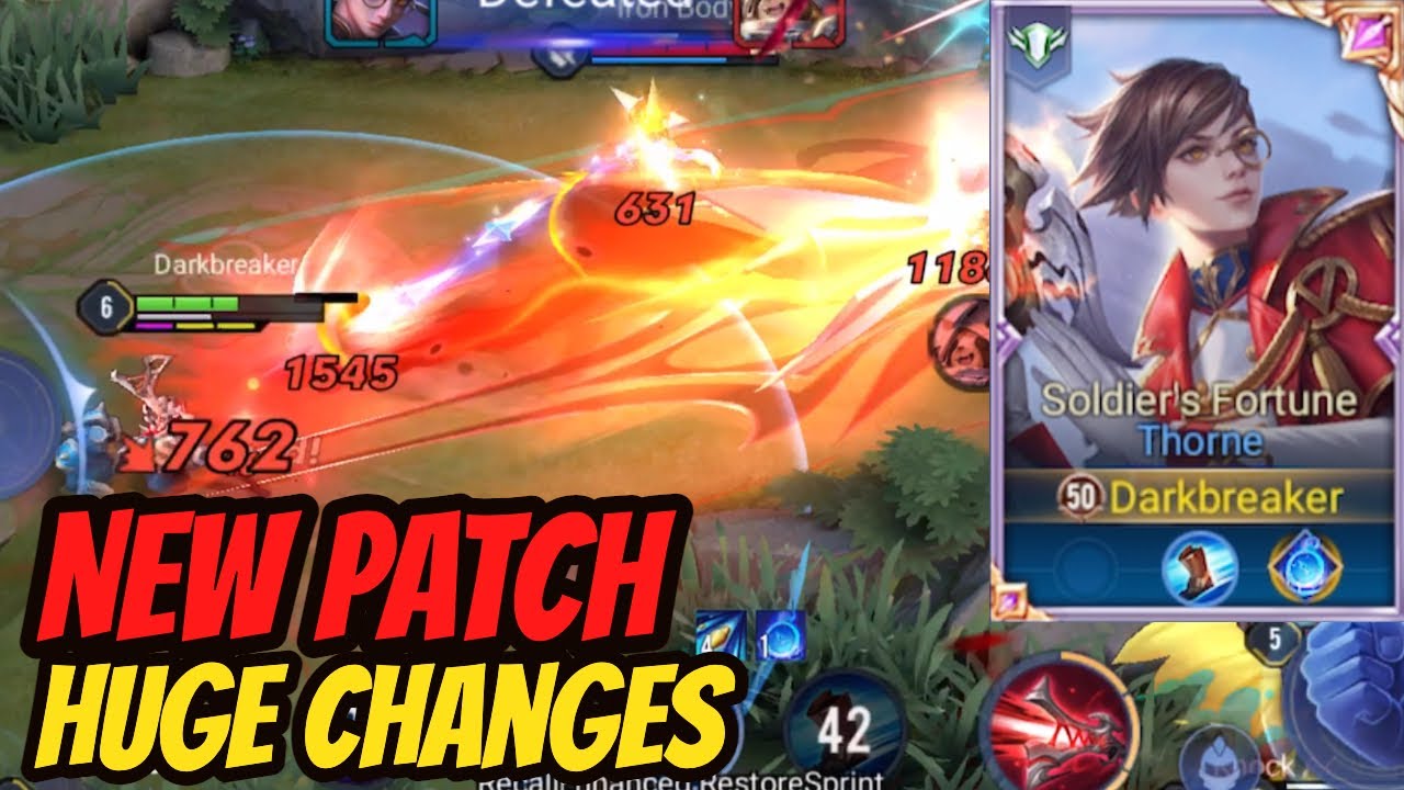 THORNE NEW PATCH REWORK GAMEPLAY  | AoV | 傳說對決 | RoV | Li&ecirc;n Qu&acirc;n Mobile
