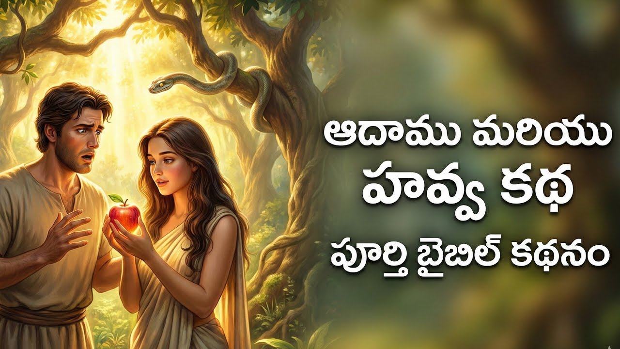 బైబిల్‌లోని తొలి కథ – ఆదాము మరియు హవ్వ (Adam & Eve)