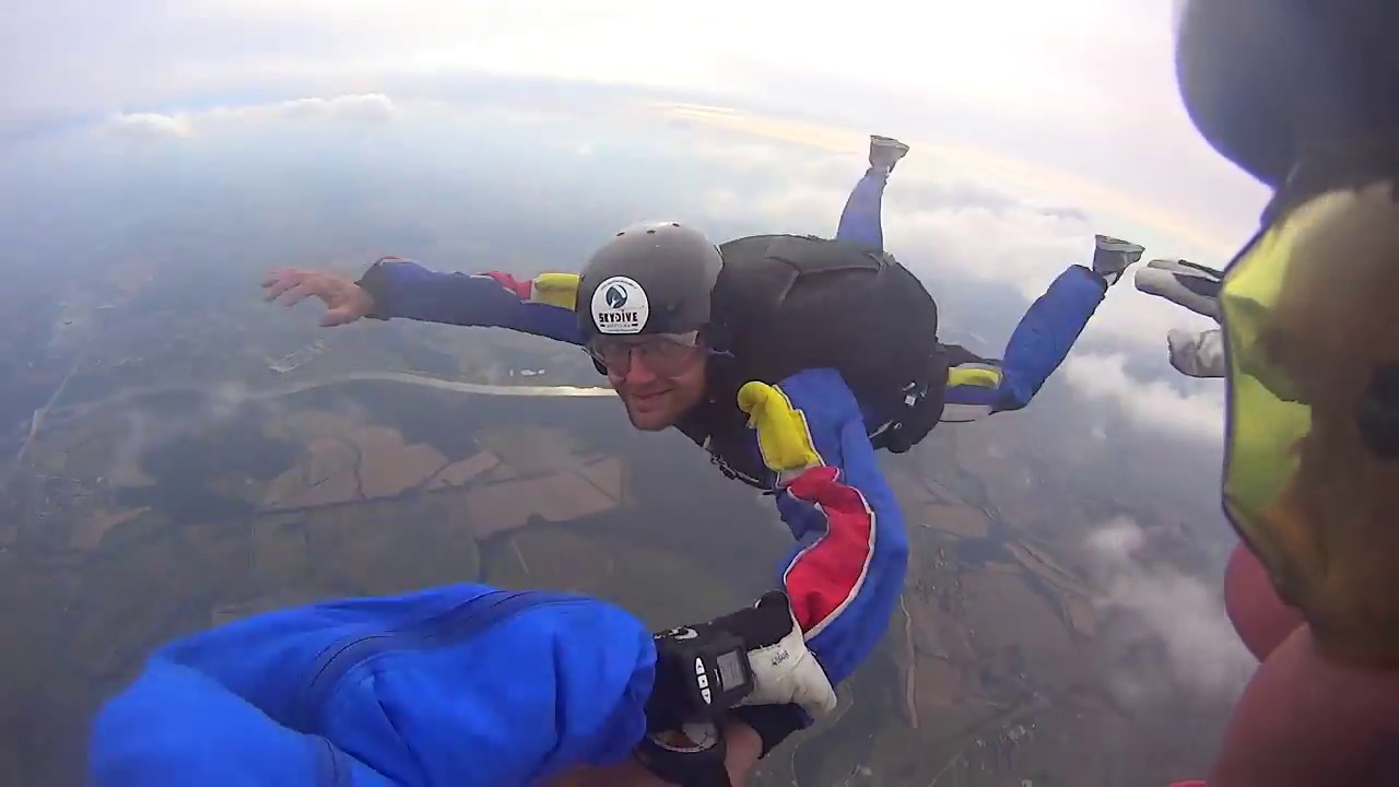 Nauka latania skok nr 16 (SKYDIVE Wroclaw - najlepsza szkoła spodochronowa w polsce)