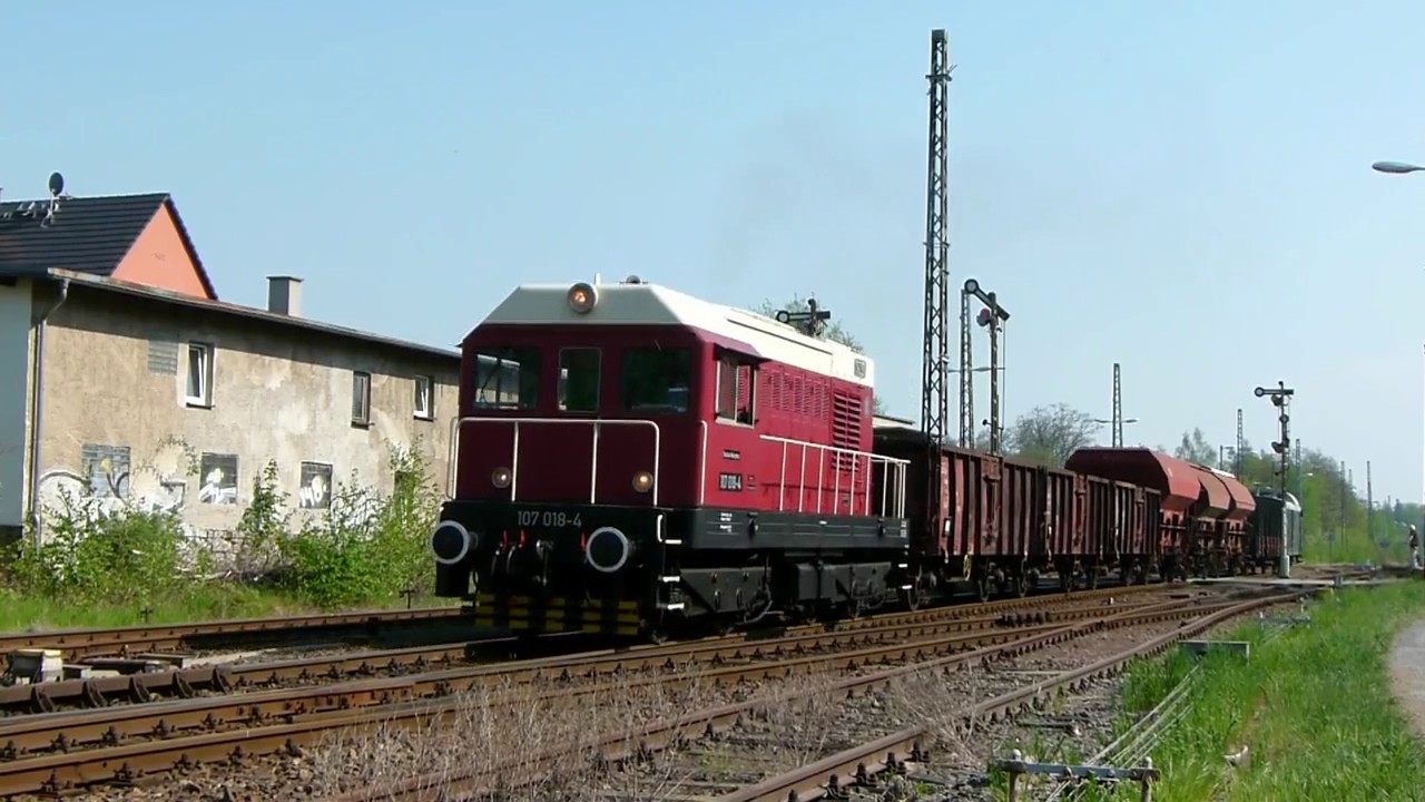 V 107 zwischen Beucha Grimma  Zeitz u.a.