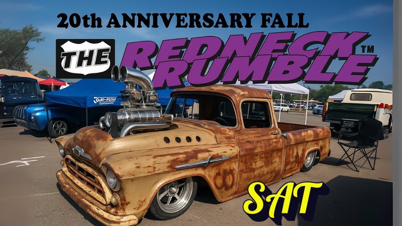 Redneck Rumble 2025 | Wildest Rat Rods & Classics You NEED to See! Sat
