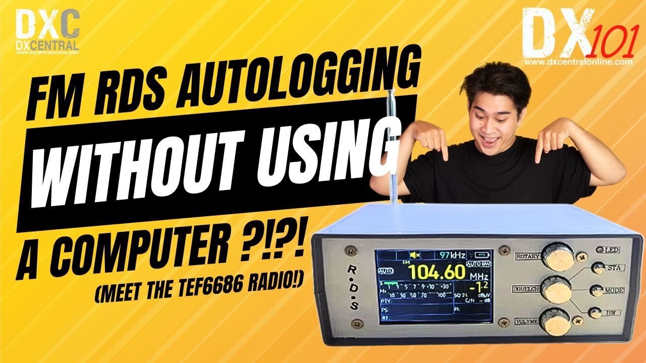 DX101 | Автоматическая регистрация FM RDS БЕЗ использования компьютера?! (Встречайте радиостанцию...