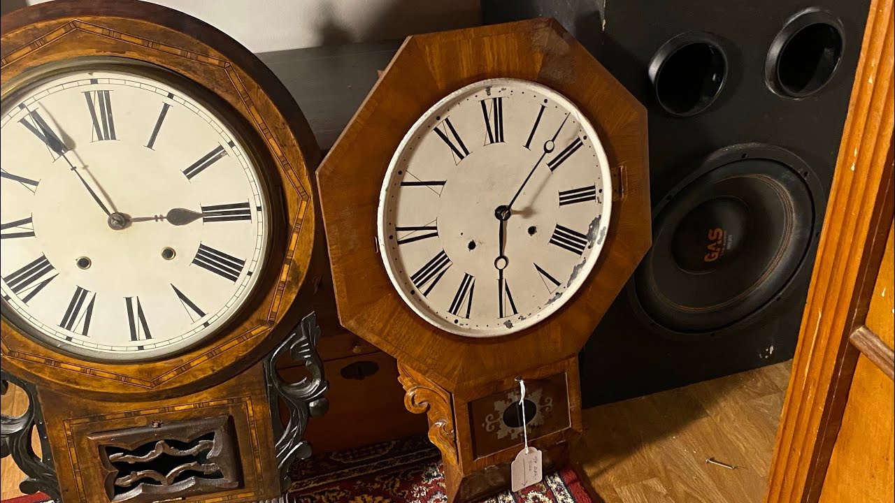 Thrift store find antique clock, can it be saved?
