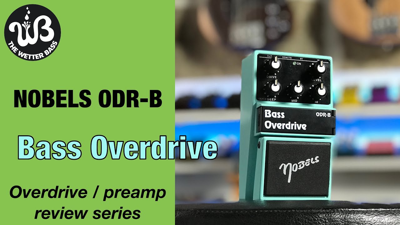 ODR-1 для баса? Басовый овердрайв Nobels ODR-B