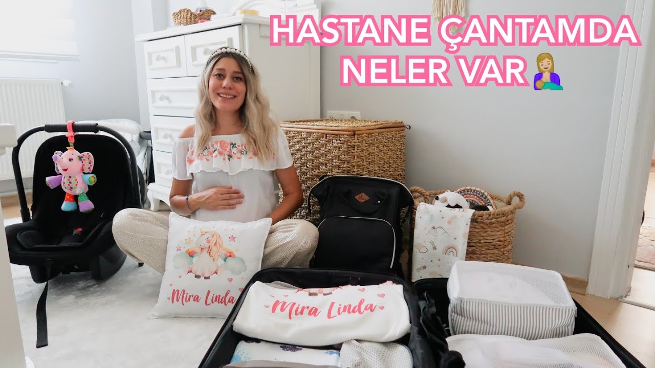 HASTANE ÇANTAMDA NELER VAR❓DOĞUM HAZIRLIĞI YAPIYORUM🤱🏼