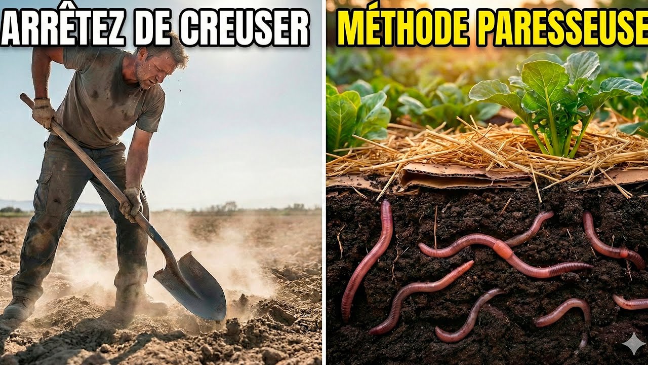 La Méthode Japonaise 'Paresseuse' Qui Transforme l'Herbe en Terre — Pourquoi Ne Plus Jamais Bêcher