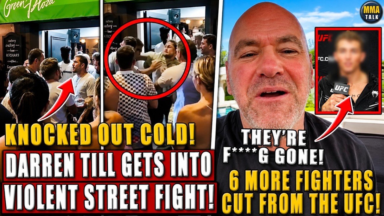 Darren Till KNOCKS OUT 6'5 Fighter outside Liverpool Pub! 6 Fighters RELEASED from the UFC! Islam-DC