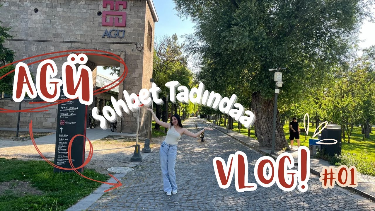 AGÜ VLOG (en kapsamlı kampüs turu 📚✨)