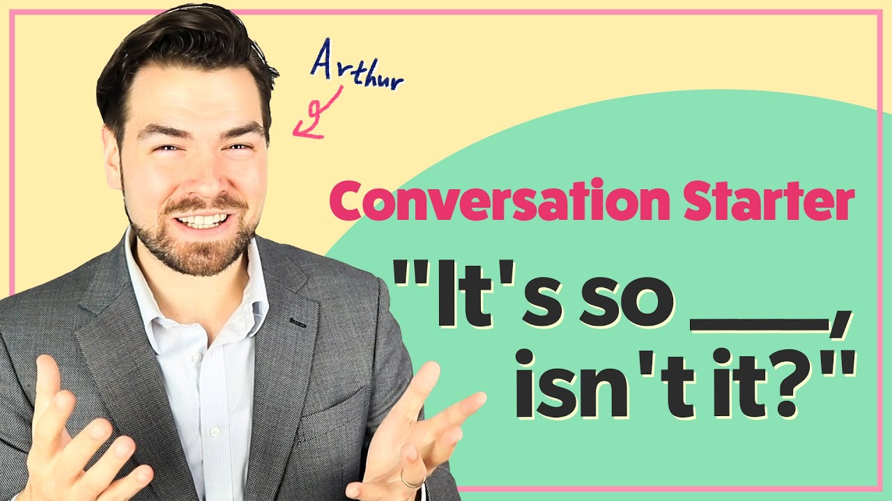 Starting a Conversation in English (in 2 steps) | Arthur x Cake