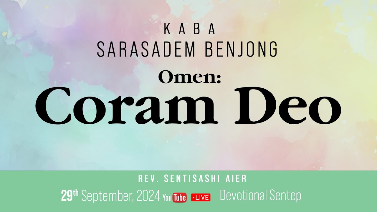 KABA 29th September 2024 | Sarasadem Benjong | O Jembir Rev, Sentisashi Aier