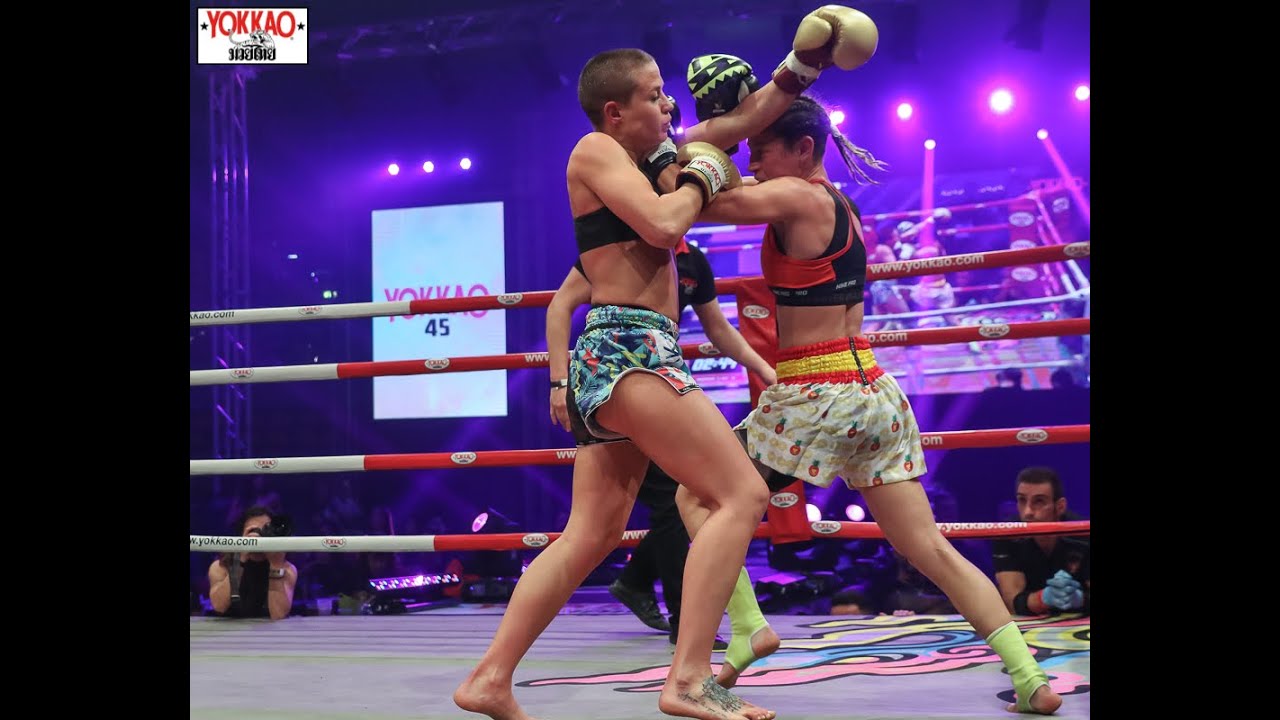 YOKKAO 45: Jleana Valentino (Italy) Vs Juliette Lacroix (France) | Muay Thai Female -52kg |