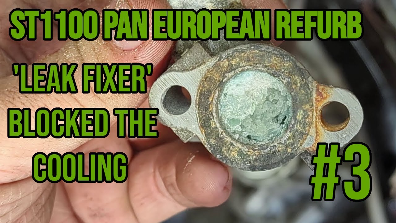 Blocked crusty cooling system | ST1100 Refurb Pt3 | JAM#42