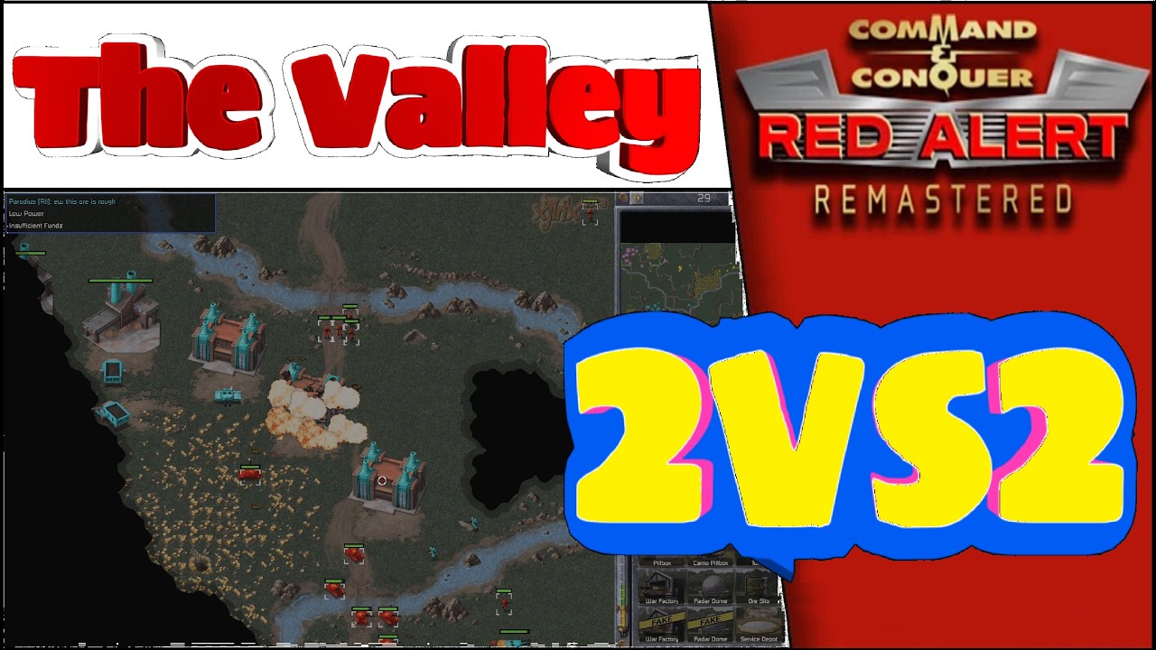 (613) - C&C Remastered - The Valley - 2vs2